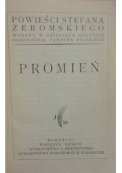 Echa leśne ,1929r.