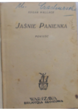 Jaśnie panienka