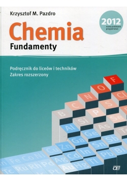 Chemia Fundamenty Podręcznik z płytą DVD Zakres rozszerzony