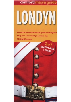 Londyn 2 w 1 przewodnik i mapa