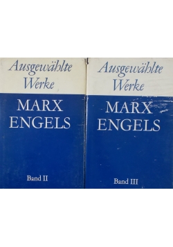Marx Engels , Tom II - III