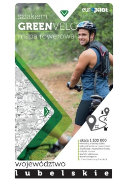 Green Velo mapa rowerowa Województwo Lubelskie