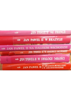 Jan Paweł II, zestaw 6 książek
