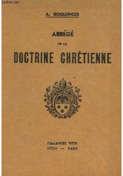 Doctrine Chretienne-1929r.