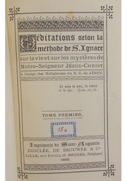 Mediations , 1882 r.
