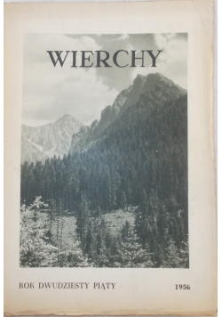 Wierchy, rok dwudziesty piąty