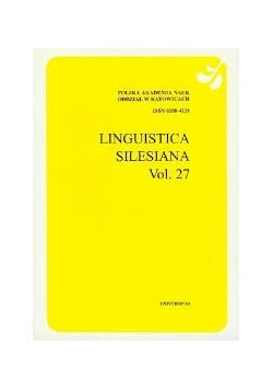 Lingustica silesiana, Nowa