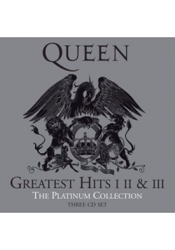 QUEEN Greatest Hits I II  & III The Platinum Collection,płyta CD