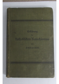 Erflarung Katholichen Katechismus