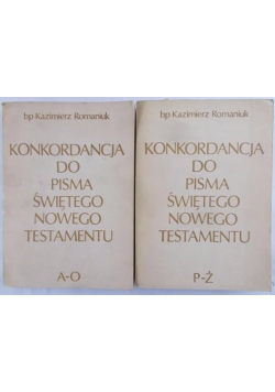 Konkordancja do Pisma Świętego Nowego Testamentu,  Tom 1 i 2