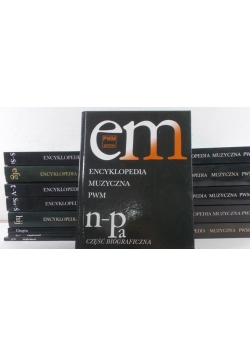 Encyklopedia muzyczna, zestaw 14 książek
