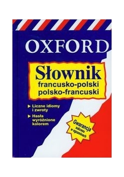 Mini słownik francusko polski polsko francuski Oxford