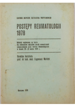 Postępy Reumatologii 1978