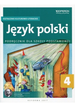 Język polski 4 Kształcenie kulturowo-literackie Podręcznik