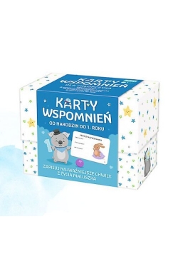 Karty wspomień chłopięce