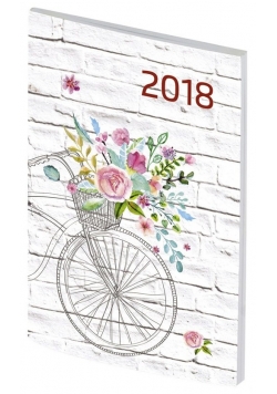 Kalendarz 2018 A7 Rower mix wzorów