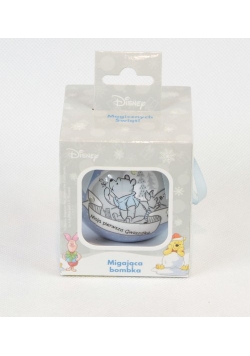 Bombka Led Moja Pierwsza Gwiazdka na licencji Kubuś Puchatek, Disney
