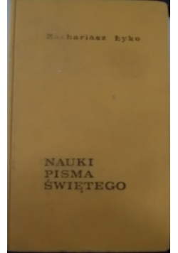 Nauki Pisma Świętego