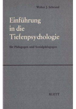Einfuhrung in die tiefenpsychologie