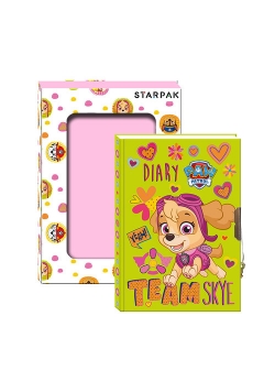 Pamiętnik zamykany 17x12,5cm Paw Patrol