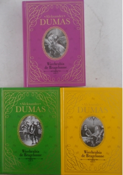 Wicehrabia de Bragelonne Tom I, II, III