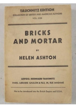 Bricks and Mortar,  1934 r.