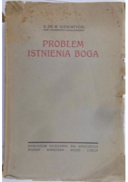 Problem istnienia Boga,1923 r.