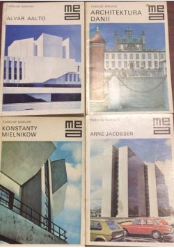 Mała encyklopedia architektury, zestaw 4 książek