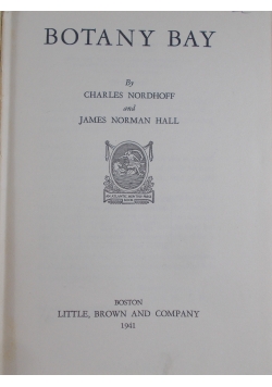 Botany bay, 1941 r.