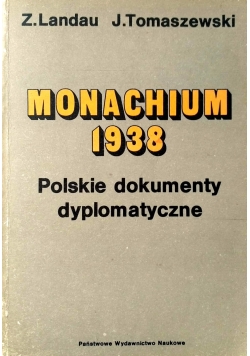 Monachium 1938. Polski dokumenty dyplomatyczne