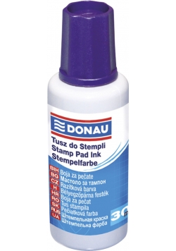 Tusz do pieczątek Donau 30ml fioletowy