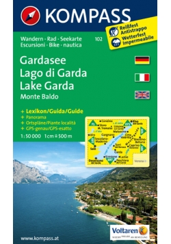 Gardasee Monte Baldo 1:50000