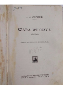 Szara wilczyca, 1929 r
