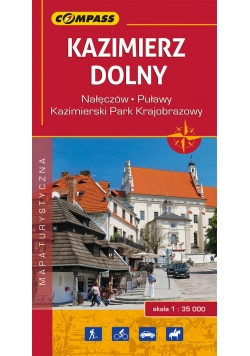 Kazimierz Dolny mapa turystyczna 1:35 000