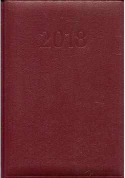 Kalendarz Szefa 2018 bordowy