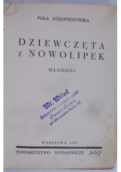 Dziewczęta z Nowolipek, 1935 r.