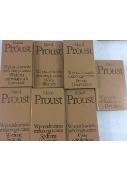 W poszukiwaniu straconego czasu tom 1-7