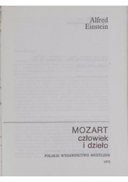 Mozart człowiek i dzieło