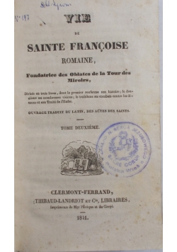 Sainte Francoise , 1841 r.