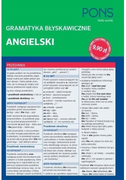 Gramatyka błyskawicznie angielski