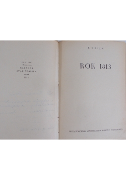 Rok 1813