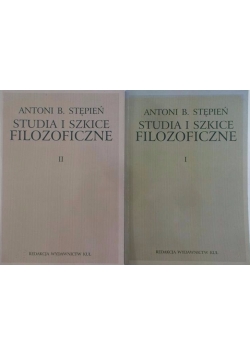 Studia i szkice filozoficzne, tom I-II
