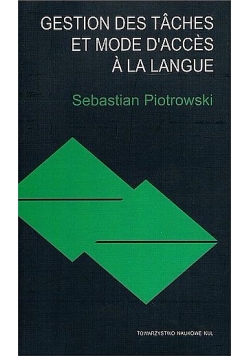 Gastion des taches et mode dacces a la langue
