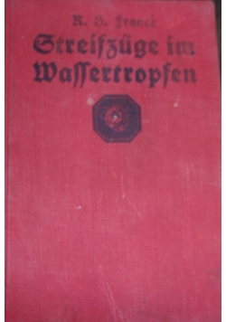 Streifzüge im wassertropfen