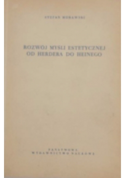 Rozwój myśli estetycznej od Herdera do Heinego