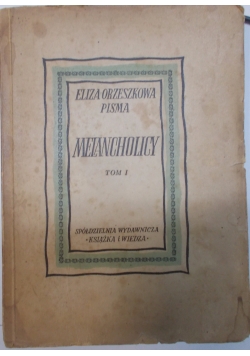 Melancholicy