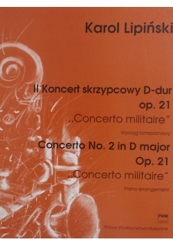 II Koncert skrzypkowy D- dur