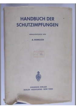 Handbuch der schutzimpfungen