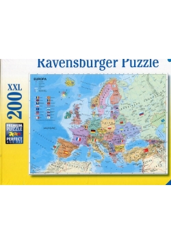 Puzzle XXL 200 Polityczna mapa Europy
