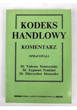 Kodeks handlowy. Komentarz